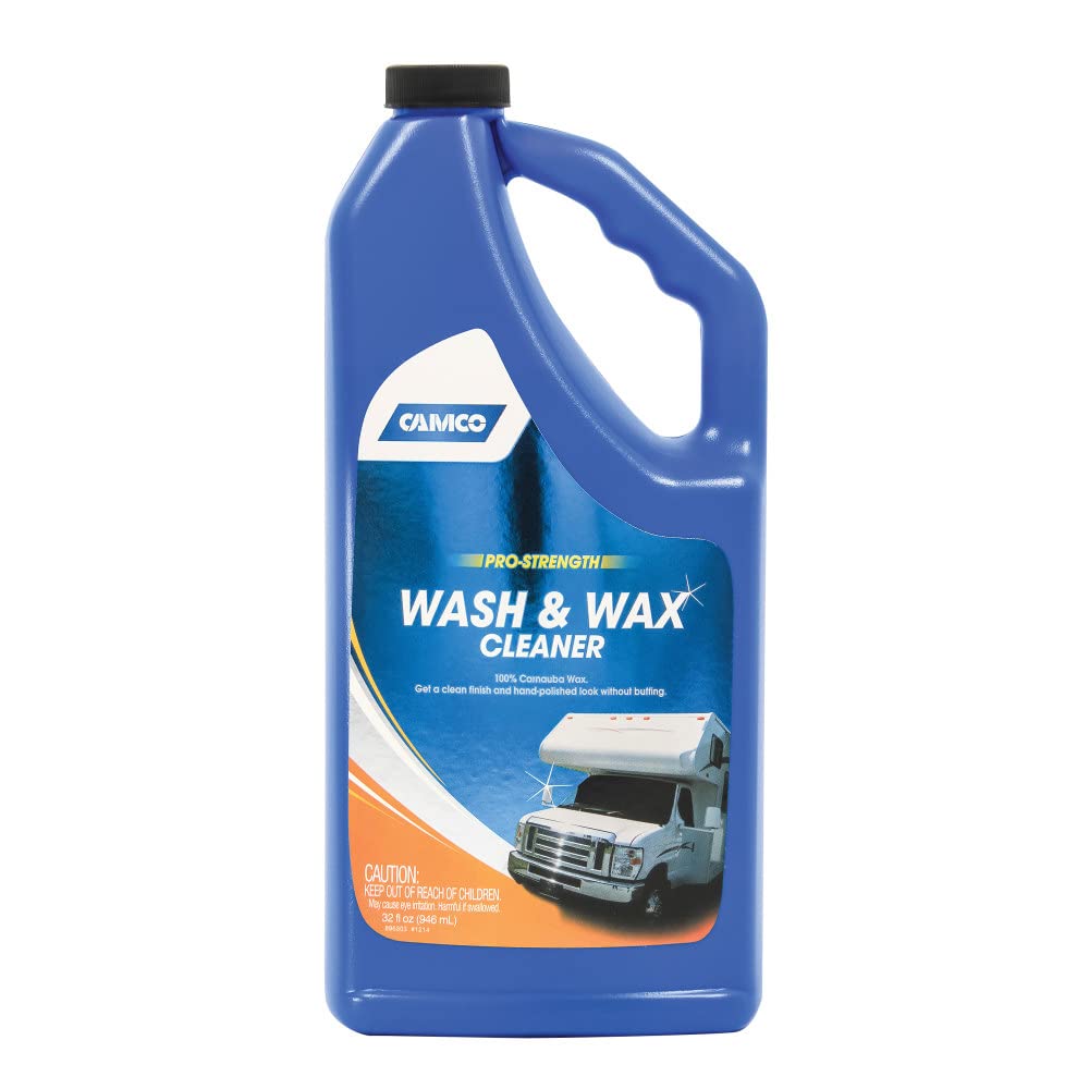 CAMCO 40493 Camco 40493 Pro-Strength Wash and Wax - 32 fl. oz.
