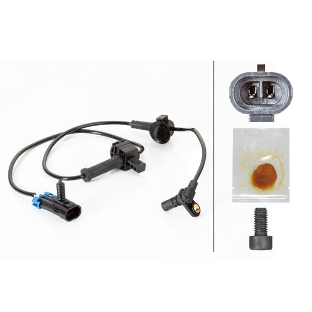 Hella 230040411 6PU 230 040-411 Sensor, Wheel Speed