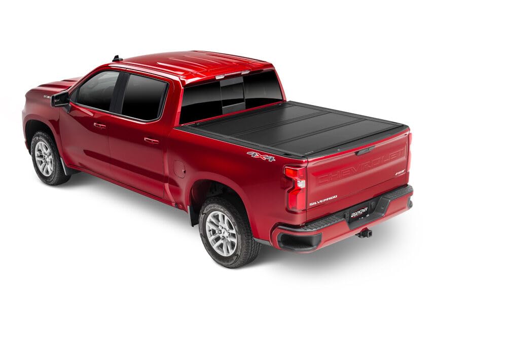 UNDERCOVER UX12029 RealTruck Undercover Ultra Flex Hard Folding Truck Bed Tonneau Cover | UX12029 | Fits 2023-2025 Chevy/GMC Colorado/Canyon 5' 2" Bed (61.7")