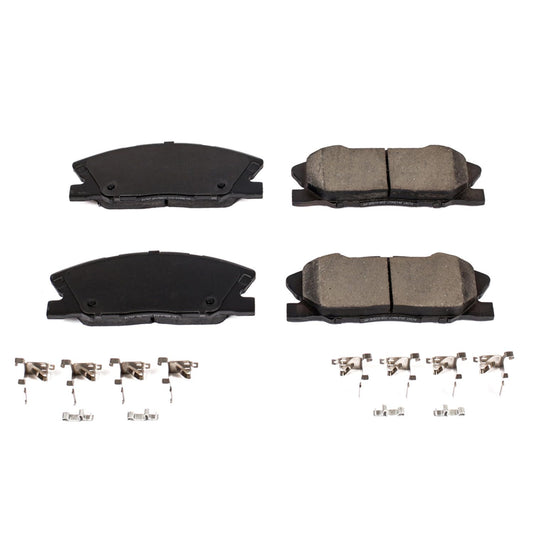 Powerstop 17-1767 Z17 Replacement Ceramic Brake Pads Front