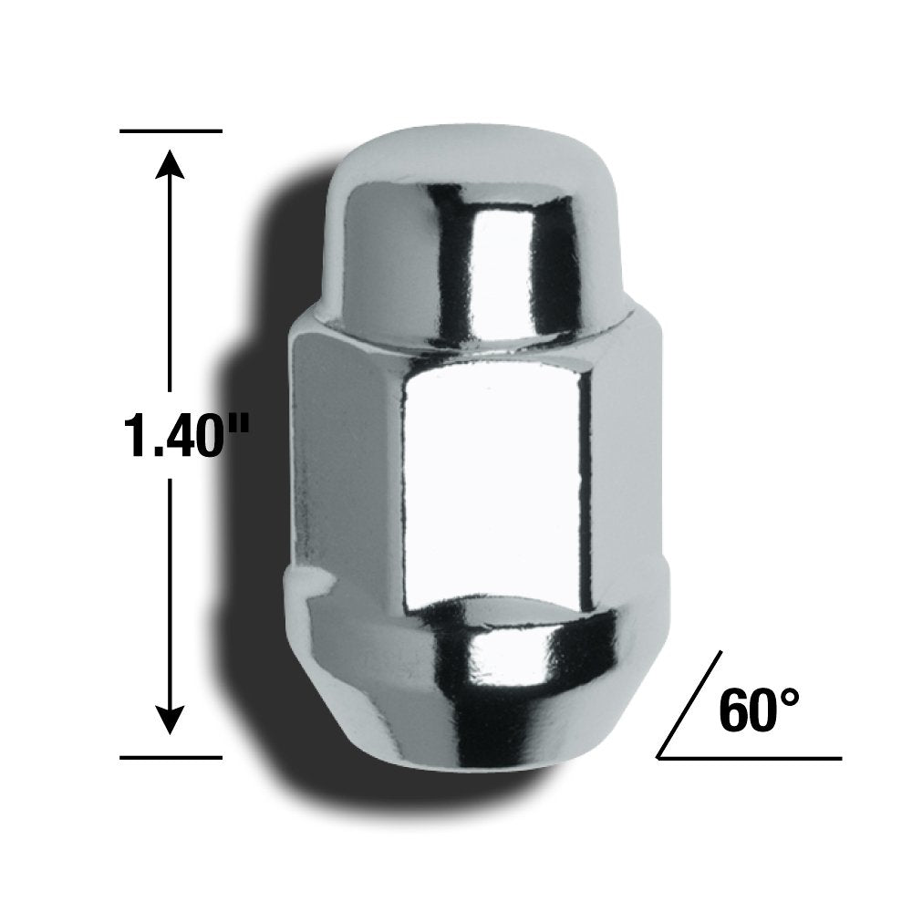 GORILLA 41138HT Gorilla Automotive 41138HT Acorn Bulge Heat Treated Lug Nuts (12mm x 1.50 Thread Size)