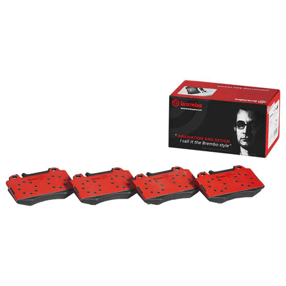 BREMBO P50053N Brembo P50053N Premium Ceramic Front Disc Brake Pad Set MERCEDES-BENZ/MERCEDES-BENZ (BBDC) OE# A004420052067