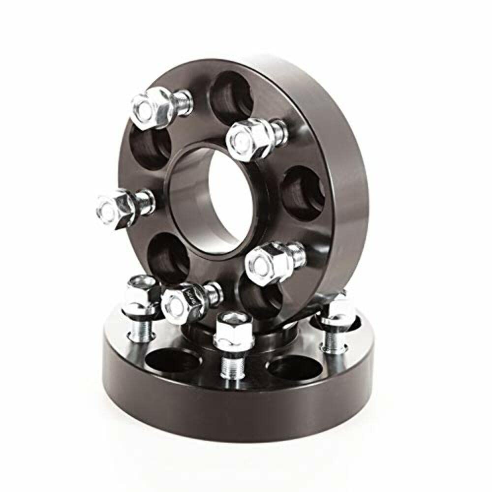 RUGGED RIDGE 15201.20 Rugged Ridge 15201.20 Wheel Spacer Kit, Black, 1.25 inch; 15-Current Renegade