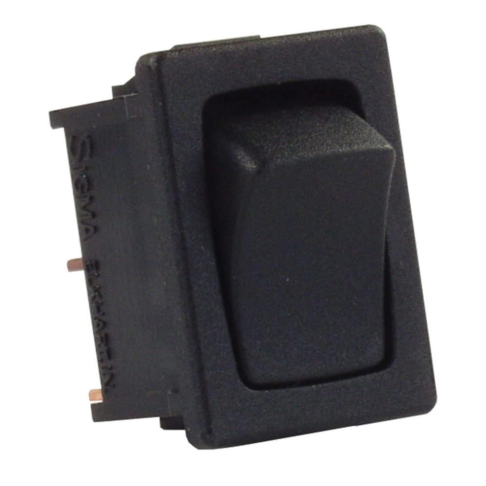 JR PRODUCTS 12811-5 JR Products 12811-5 Black 12V Mini Momentary On/Off Switch