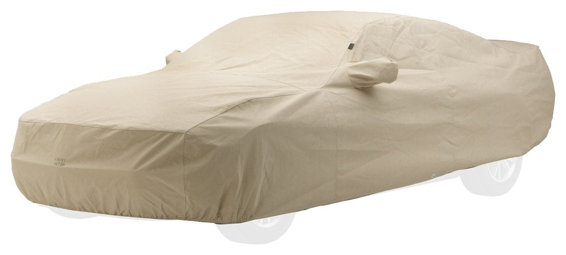 COVERCRAFT CB31AC Covercraft Custom Fit Vehicle Cover for Chevrolet Camaro - Technalon Block-It Evolution Series Fabric, Tan