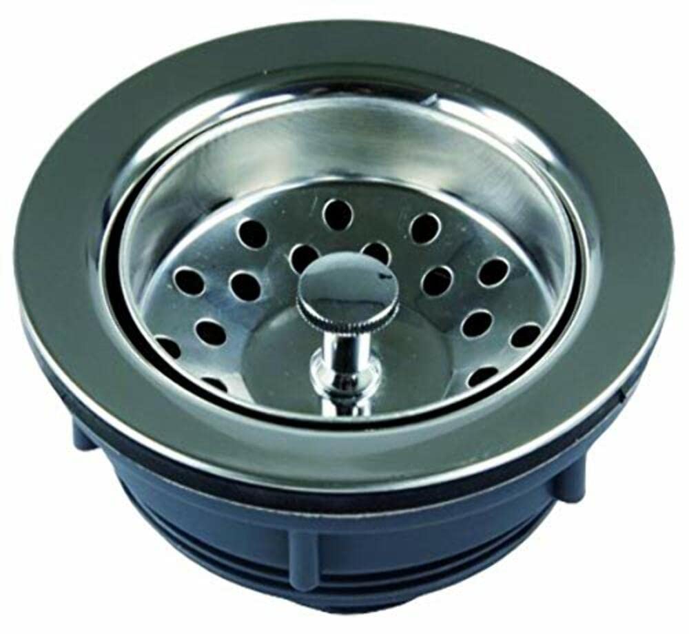 JR PRODUCTS 95285 JR Products 95285 Large Kitchen Strainer - Chrome