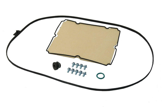 URO PARTS 24152333907-K URO Parts 24152333907K Oil Pan Service Kit, Kit includes: (1) Filter (1) Pan Gasket (9) Screws (1) Cover Seal (1) Inlet O-Ring (1) M18 Plug with Viton Seal (1) M18 Plug with Viton Seal & Washer