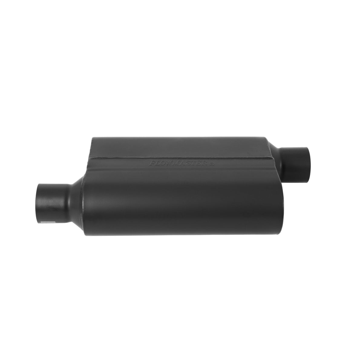 FLOWMASTER 8042543 Flowmaster 8042543 40 Series Muffler 409S - 2.50 Offset In and 2.50 Offset Out - Aggressive Sound