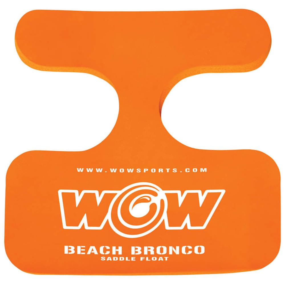 WOW SPORTS 14-2120 Wow Sports Foam Water Saddle Float - Orange - Hands-Free Pool Seat