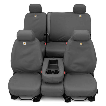 Covercraft SS8489WFGY Waterproof Polyester Seat Saver Custom Seat Covers, Grey