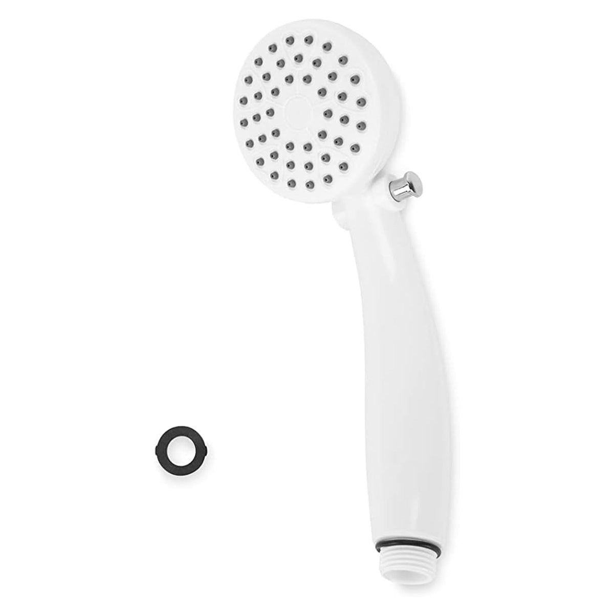 CAMCO 44023 Camco RV Outdoor Shower Head | High Flow Shower Head | Conserve Water with Convenient On/Off Switch | White (44023)