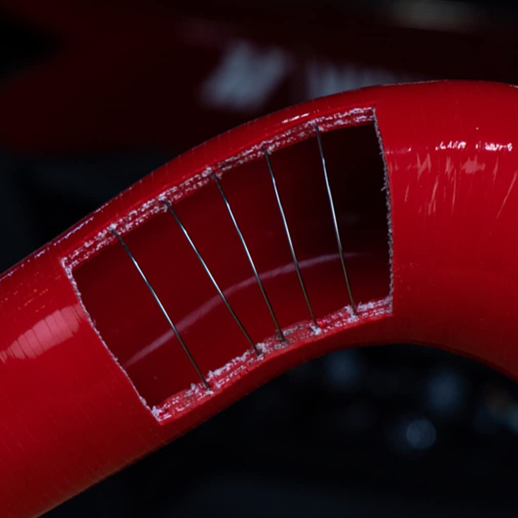 MISHIMOTO MMHOSE-RAM-03IHRD Mishimoto Silicone Intake Hose, Compatible with 2003-2007 Dodge Ram 5.9L Cummins, Blue