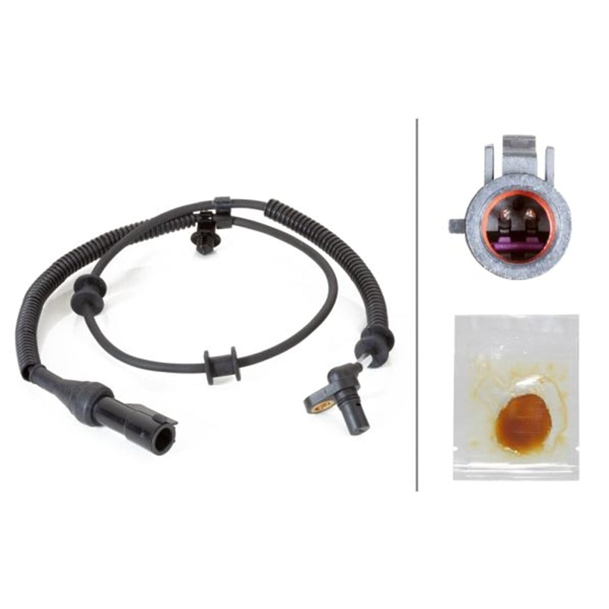 Hella 230040531 6PU 230 040-531 Sensor, Wheel Speed