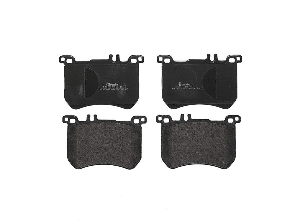 BREMBO P50111 Brembo P50111 Low-Met Front Disc Brake Pad Set MERCEDES-BENZ OE# A0064204920