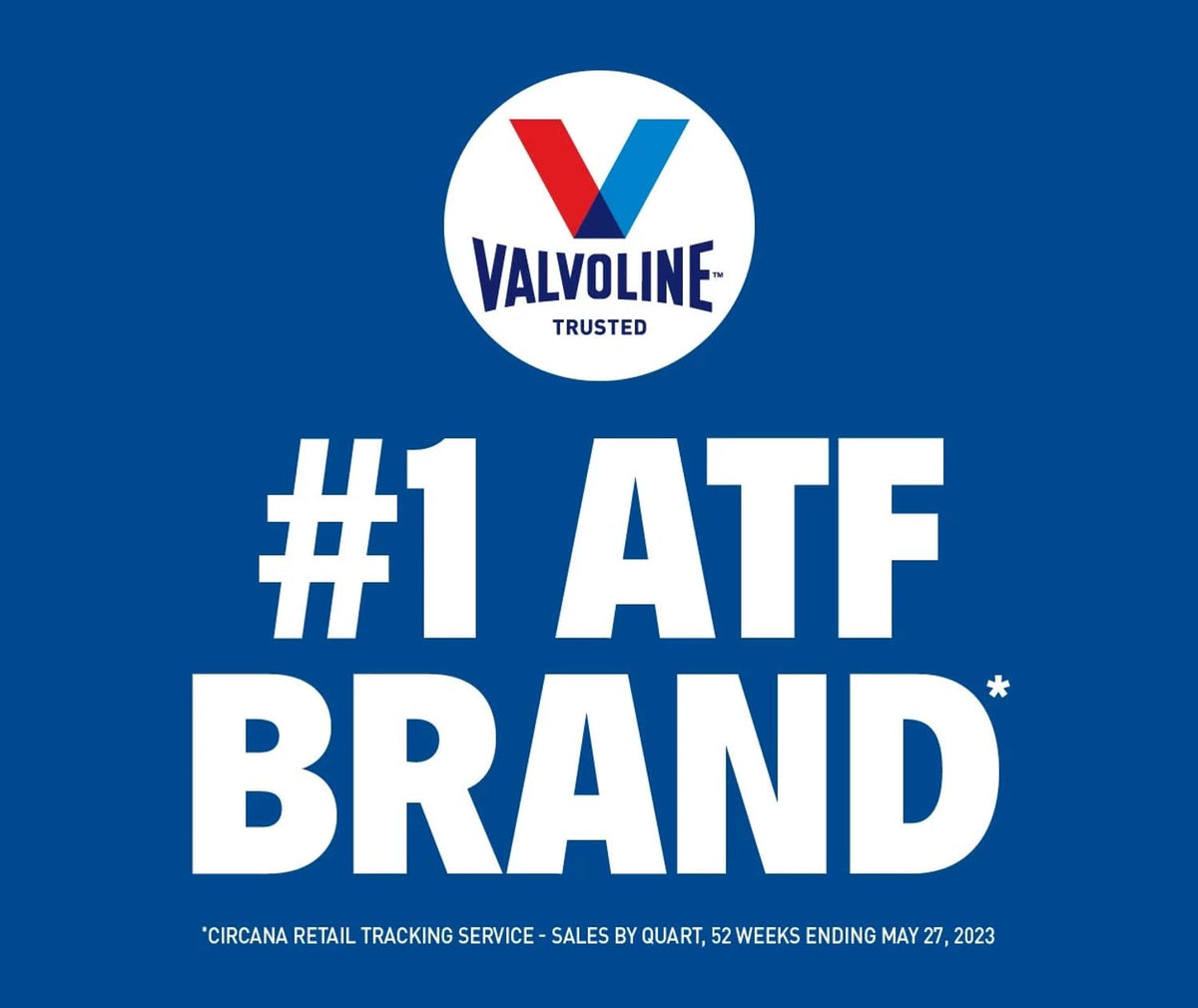 VALVOLINE 822387 Valvoline Type F (ATF) Automatic Transmission Fluid 1 QT, Case of 6