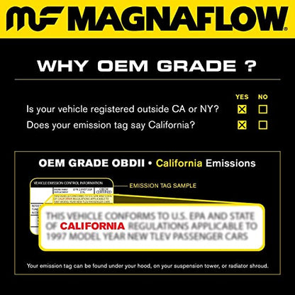 MAGNAFLOW 18124 MagnaFlow Exhaust Products 18124 Large Stainless Steel Glasspack Muffler