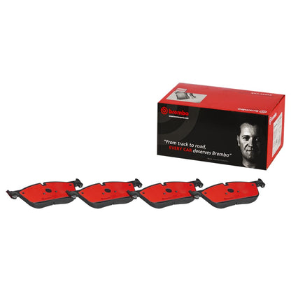 BREMBO P44026N Brembo P44026N Premium Ceramic Front Disc Brake Pad Set LAND ROVER OE# C2C41984