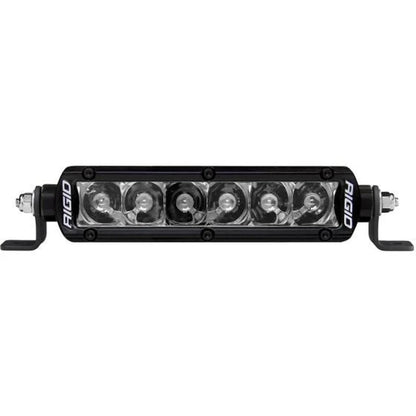 Rigid Industries 906213BLK Rigid Single Row - Series PRO 6" SPOT Midnight (Blacked Out Circuit Boards and Chrome Reflectors)
