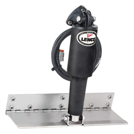 LENCO 15052-101 Boating Accessories New Limited Space Trim Tab Kit lenco 15052-101 4" x 12" Standard Finish Finish 12V