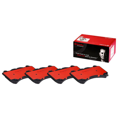 BREMBO P37018N Brembo P37018N Premium Ceramic Front Disc Brake Pad Set CADILLAC/CHEVROLET/DODGE/JEEP/NISSAN OE# 00K68144427AB