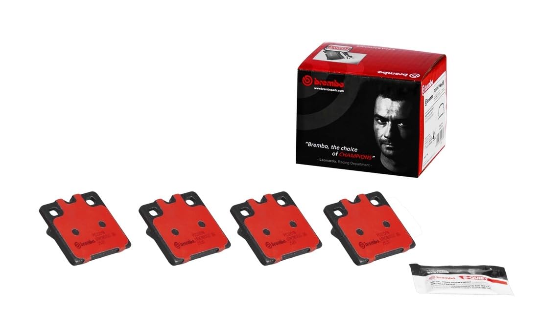 BREMBO P02001N Brembo P02001N Premium Ceramic Rear Disc Brake Pad Set ASTON MARTIN/AUDI/JAGUAR/MASERATI OE# 420698451D
