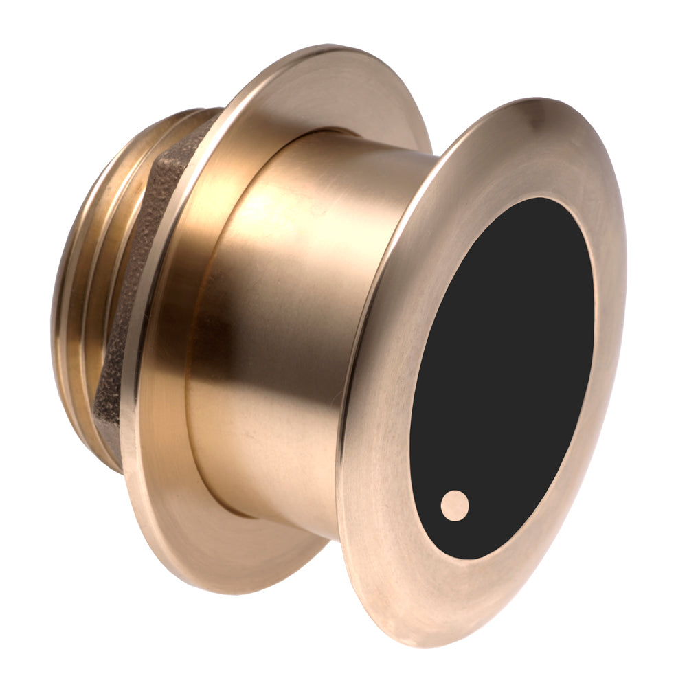 Garmin 010-12181-20 Bronze Thru-hull Wide Beam Transducer w/Depth