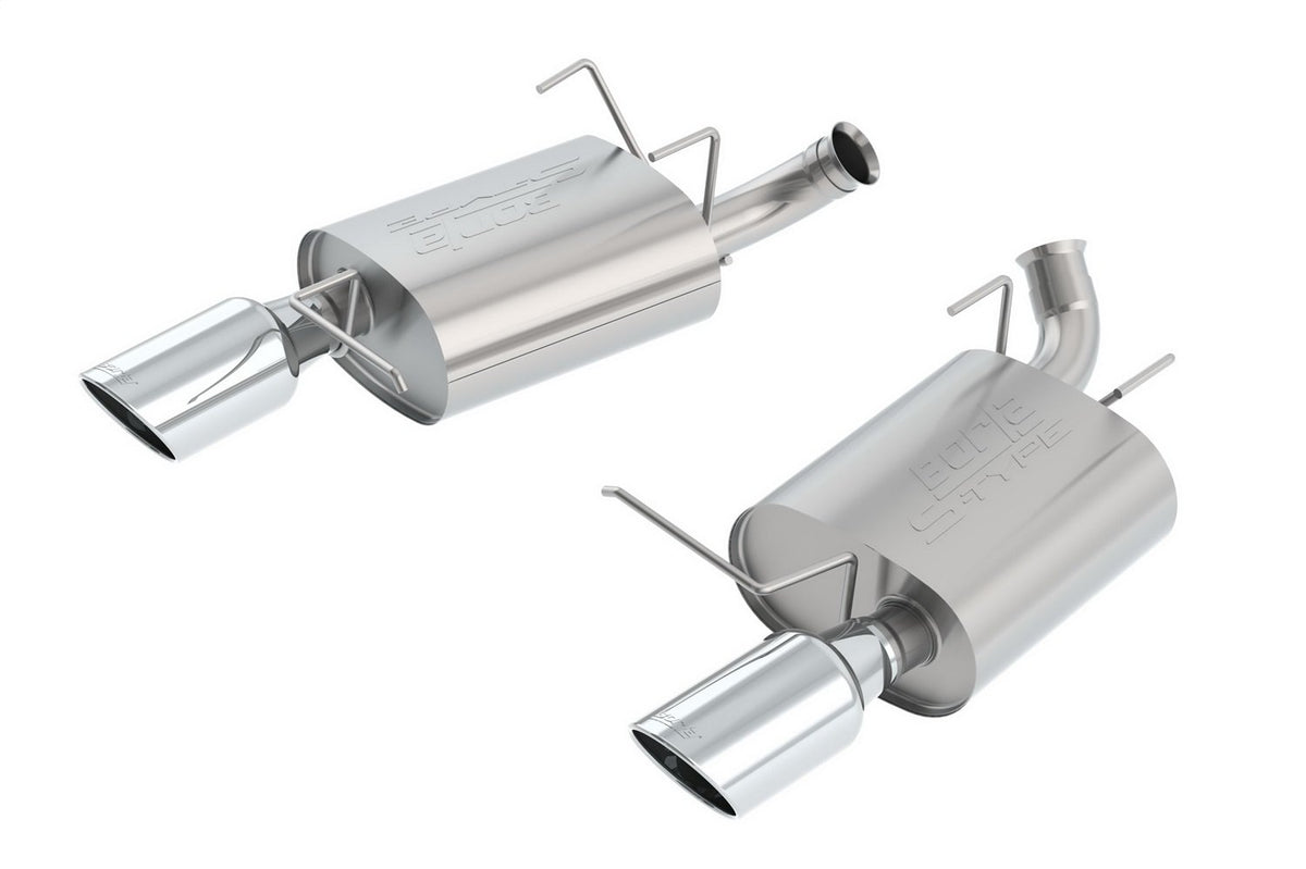 BORLA 11796 BORLA 11796 Axle-Back Performance Exhaust System for 2011-2014 Ford Mustang 3.7L V6 Automatic/Manual Transmission Coupe/Convertible.