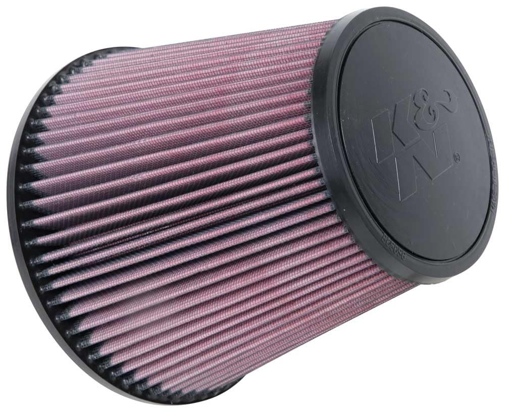 K&N RU-1029 High-Flow Original Lifetime Universal Clamp-On