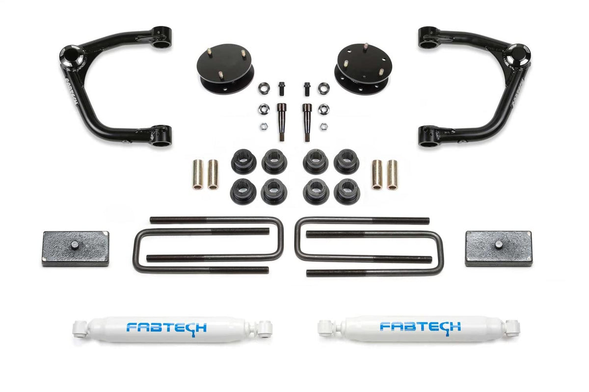 FABTECH FTS21249 Fabtech FTS21249 Control Arm Kit 3.5 In. Lift Upper Uniball For PN[K1129/K1129M/K1131] Control Arm Kit