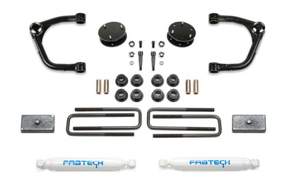 FABTECH K1129 Fabtech K1129 Uniball Lift System w/Shocks 3.5 In. Lift Rear Incl. Performance Shocks Uniball Lift System w/Shocks