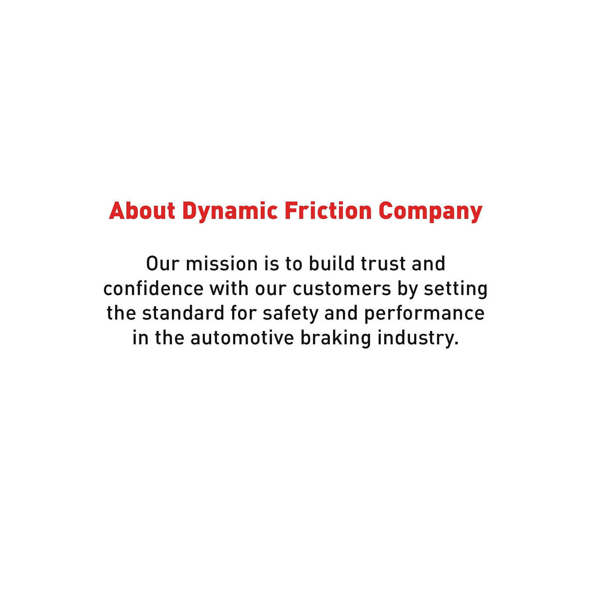 Dynamic Friction 350-76097 DFC Front Left Brake Hose