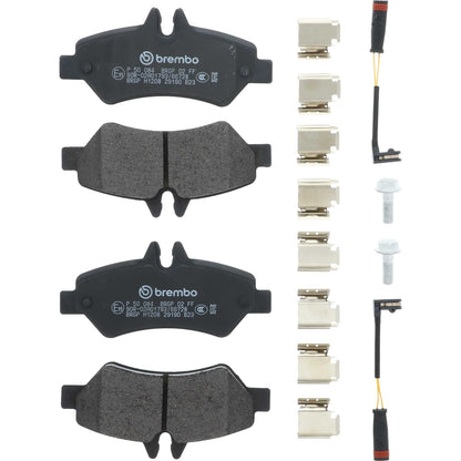 BREMBO P50084 Brembo P50084 Low-Met Rear Disc Brake Pad Set MERCEDES-BENZ/VW OE# 0044206920