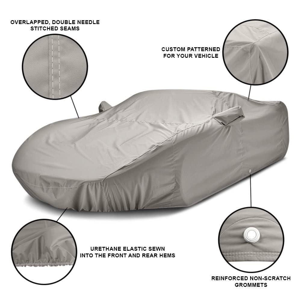 COVERCRAFT C17811HG Covercraft Custom Fit Car Covers WeatherShield HD Gray Gray C17811HG