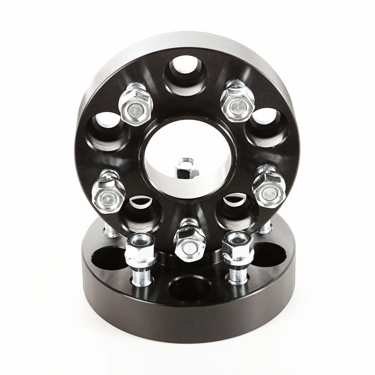 RUGGED RIDGE 15201.20 Rugged Ridge 15201.20 Wheel Spacer Kit, Black, 1.25 inch; 15-Current Renegade
