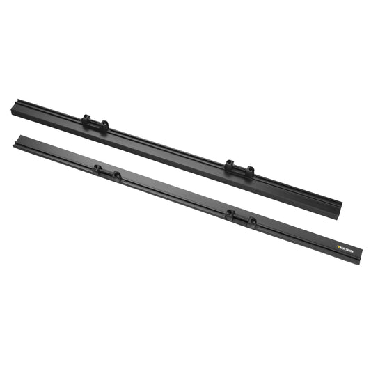 TRUXEDO 1118329 RealTruck TruXedo Elevate TS Rails | 1118329 | Fits 5' to 5'4" Beds - Compact Trucks (56" Rail Length) | RAILS & Cleats Only , Black