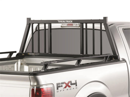 BACKRACK 149TR RealTruck BACKRACK Three Round Rack Frame Only | Black, No Drill | 149TR | Fits 2019-2025 Chevrolet/GMC Silverado/Sierra 1500; 2008-2019 & 2022-2025 Toyota Tundra; 2004-2025 Ford F-150 & Others