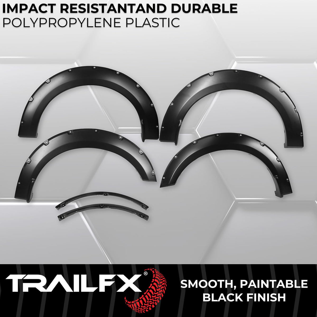 TRAILFX TFF3006S Trailfx TFF3006S POCKET STYLE FLARE SMOOTH SET OF 4