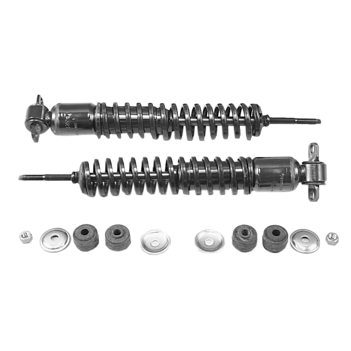 MONROE 58270 Monroe Load Adjusting 58270 Suspension Shock Absorber and Coil Spring Assembly Pack of 2 for Chevrolet S10