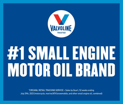 VALVOLINE 822384 Valvoline 2-Stroke Multi-Purpose TCW-3 Motor Oil 1 Quart