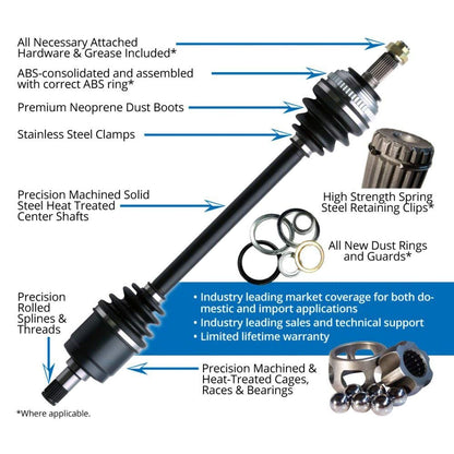 TRAKMOTIVE SB-8102 TrakMotive CV Axle Shaft - SB-8102