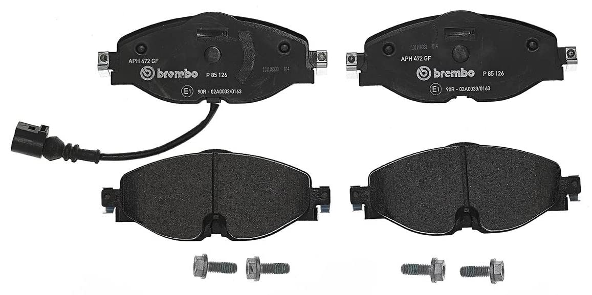 BREMBO P85126N Brembo P85126N Premium Ceramic Front Disc Brake Pad Set AUDI/SEAT/VW OE# 8V0698151