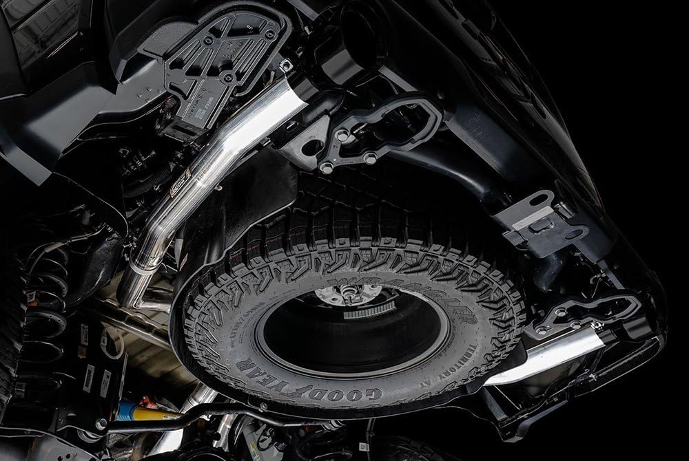 AWE Tuning 3015-33005 AWE Touring Dual 3' Cat-Back Exhaust, Black Tips for 2021-2023 TRX 6.2L