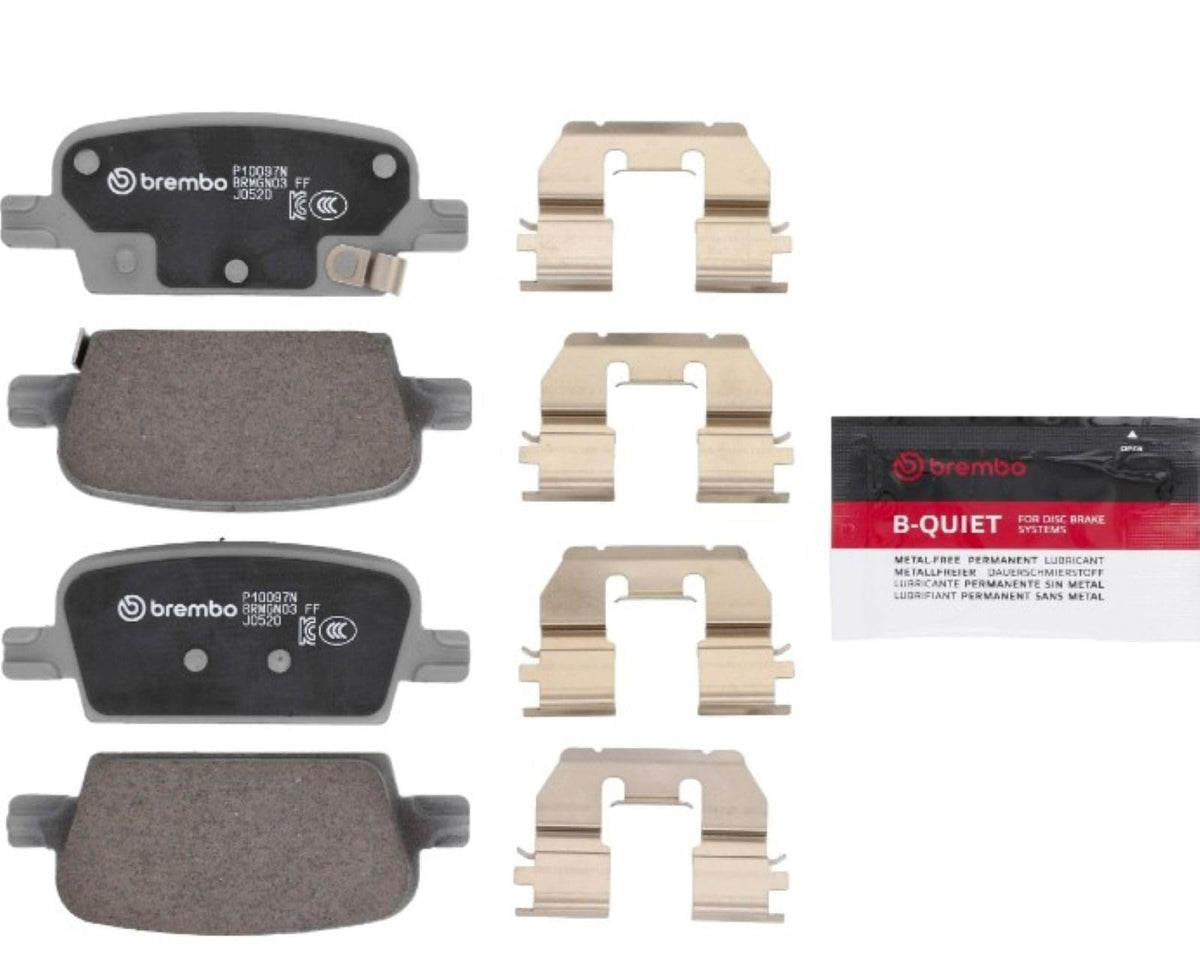 BREMBO P10097N Brembo P10097N DISCBRAKEPADSET NAOCERAMIC