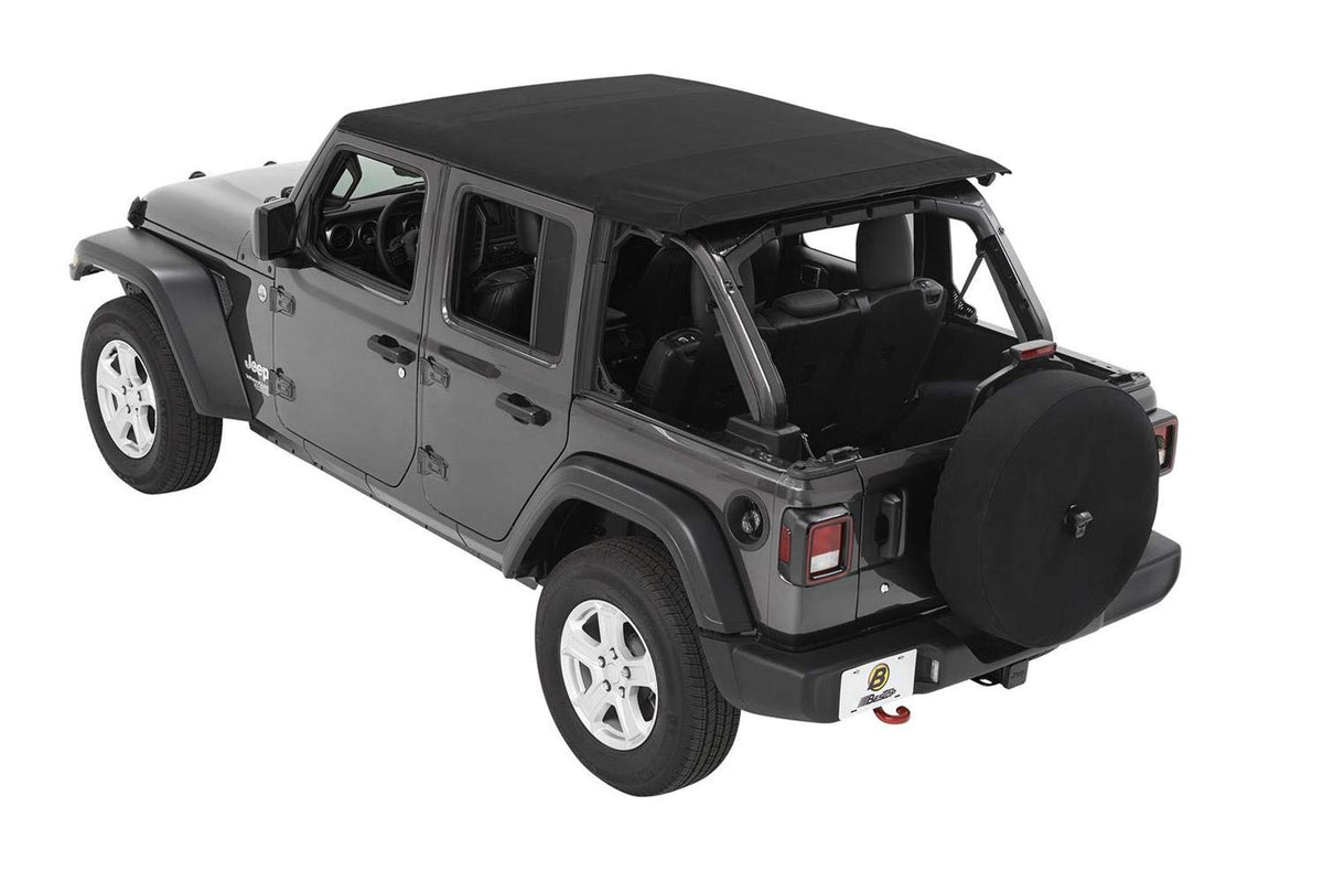 BESTOP 56863-35 Bestop Trektop Black Diamond 5686335 for Jeep Wrangler JL 4-Door 2018-2027