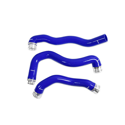 MISHIMOTO MMHOSE-F2D-08BL Mishimoto MMHOSE-F2D-08BL Silicone Radiator Hose Kit Compatible With Ford 6.4 Powerstroke 2008-2010 Blue