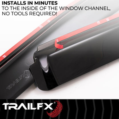 TrailFX 4109IC Rain Guards