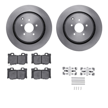 Dynamic Friction 6512-68074 Rear Brake Kit