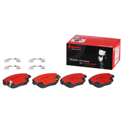 BREMBO P30066N Brembo P30066N Premium Ceramic Front Disc Brake Pad Set HYUNDAI/KIA OE# 581013QA50