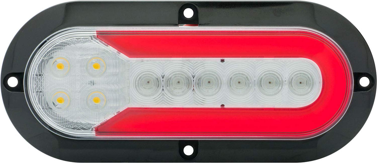 OPTRONICS STL1211RCFHPGP Optronics STL1211RCFHPGP 6' LED STT/BU;GLO;CLEAR;SURFMT;FPL3