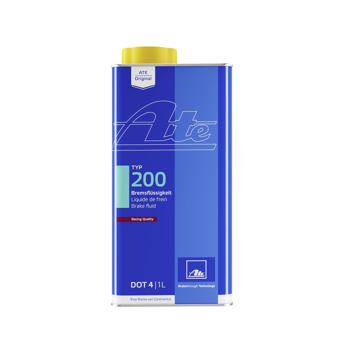 ATE 706202 ATE Original TYP 200 Racing Quality DOT 4 Brake Fluid, 1 Liter Can